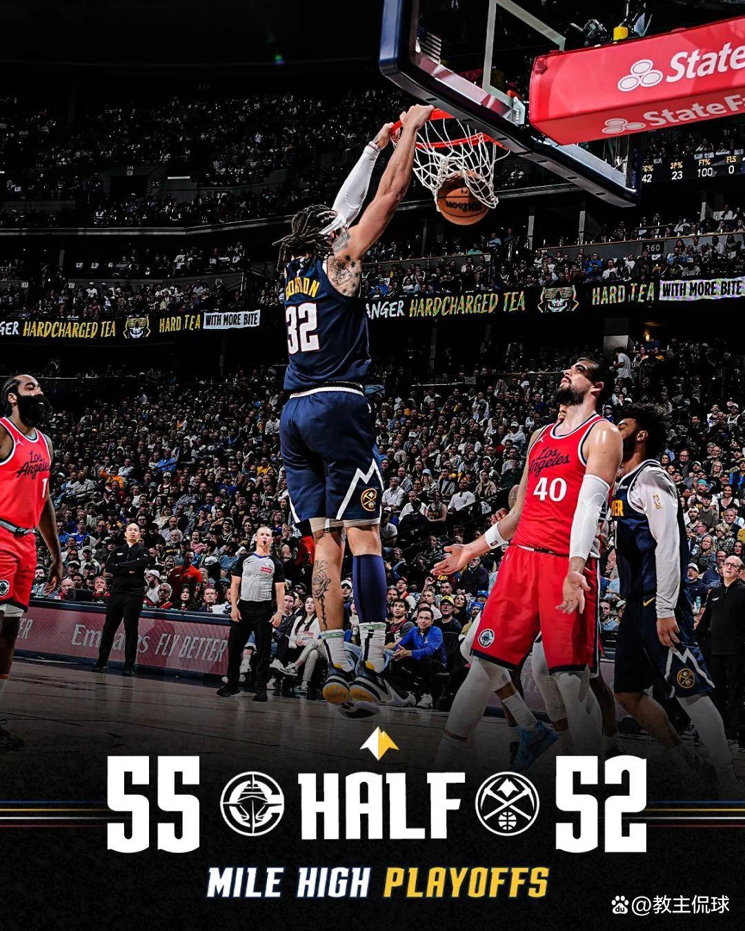 快船队险胜掘金队，伦纳德发挥全力带领球队一路胜利的简单介绍