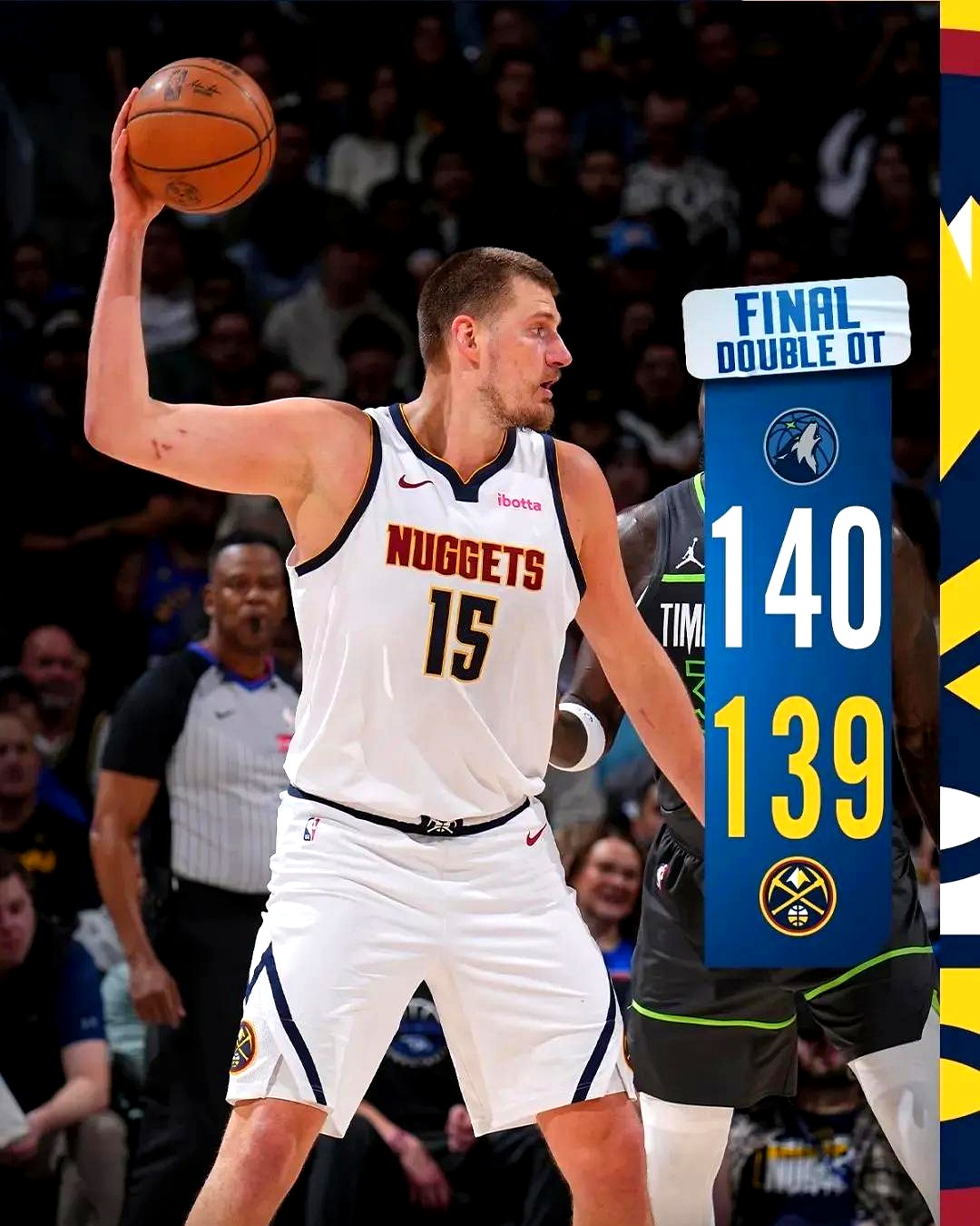 魔术碾压福建队，约基奇状态火热的简单介绍