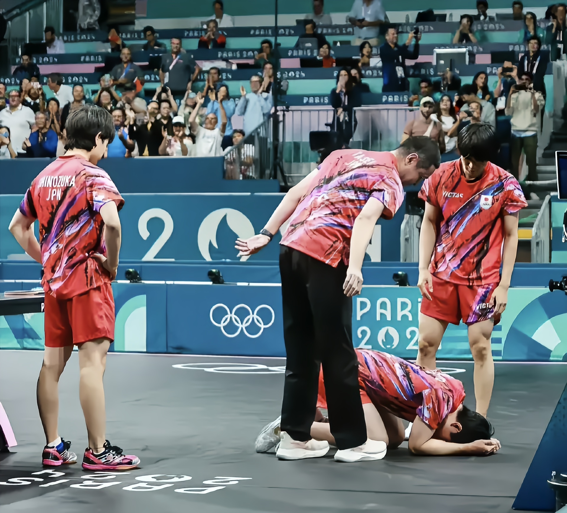 奥地利队完胜韩国队，张继科扛起全队的简单介绍